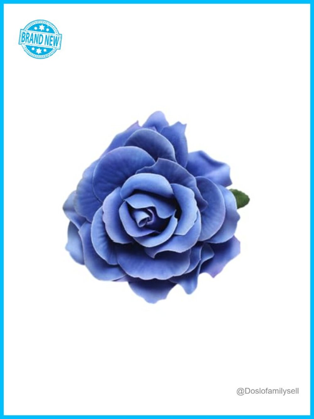 Fabric Rose Flower Brooch Pin Clip Wedding Bridesmaid Accessory